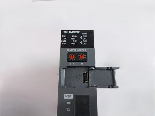 Honeywell 2MLR‑DBSF‑CC fiber‑optic expansion driver module (front view)