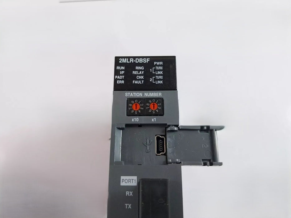 Honeywell 2MLR‑DBSF‑CC fiber‑optic expansion driver module (front view)