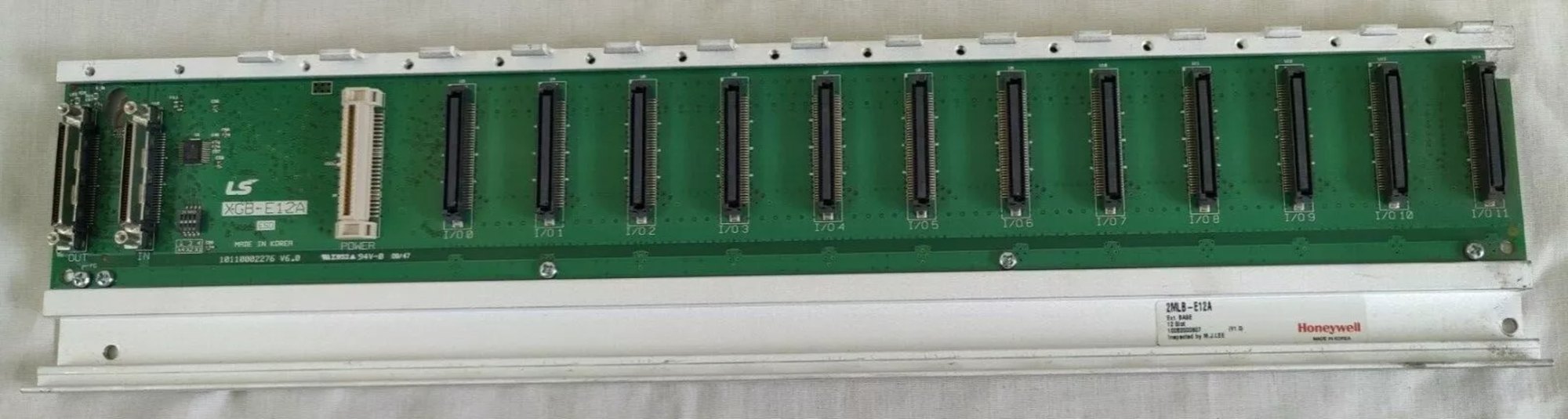 Honeywell 2MLB‑E12A | 12‑Slot Expansion I/O Base | MasterLogic‑200 PLC