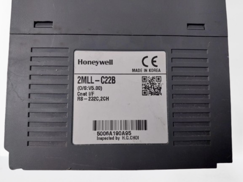 Label view of Honeywell 2MLL‑C22B‑CC