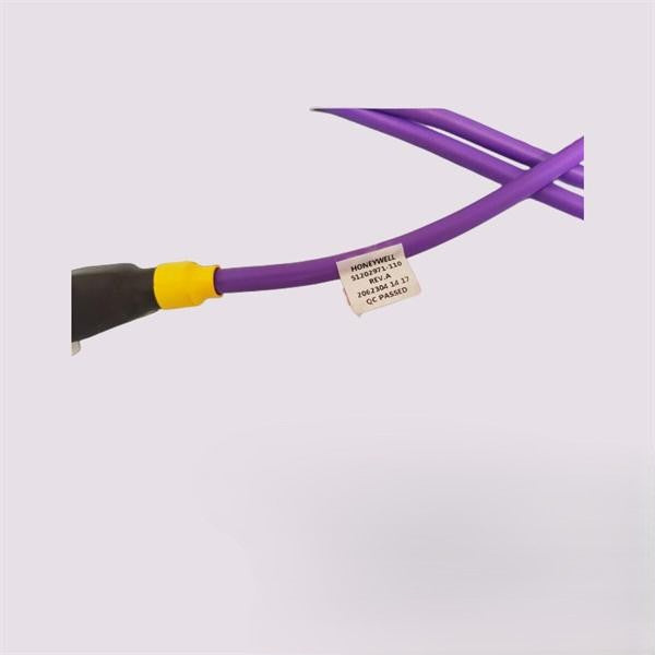 Industrial-grade Honeywell I/O-Link cable 51202971-112 in control cabinet