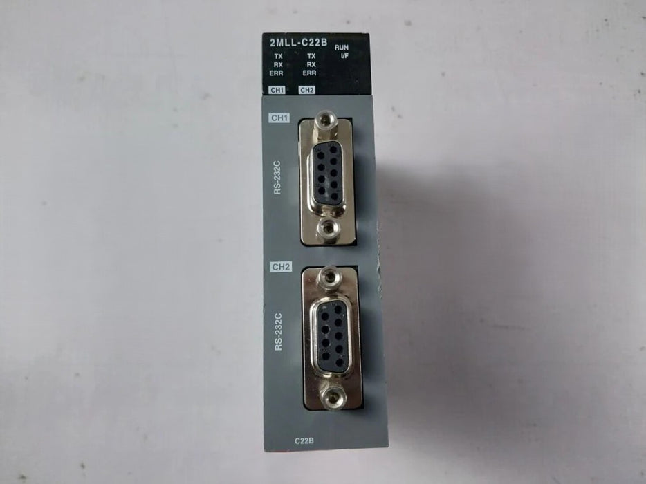 Honeywell 2MLL‑C22B‑CC two-channel RS‑232C communication module front view