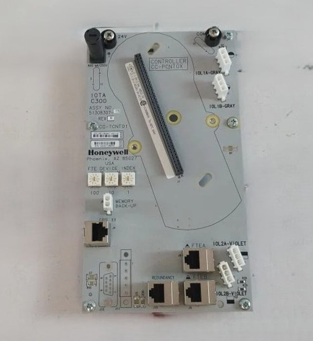 Front view of Honeywell 8C-TCNT01 Input/Output Termination Assembly