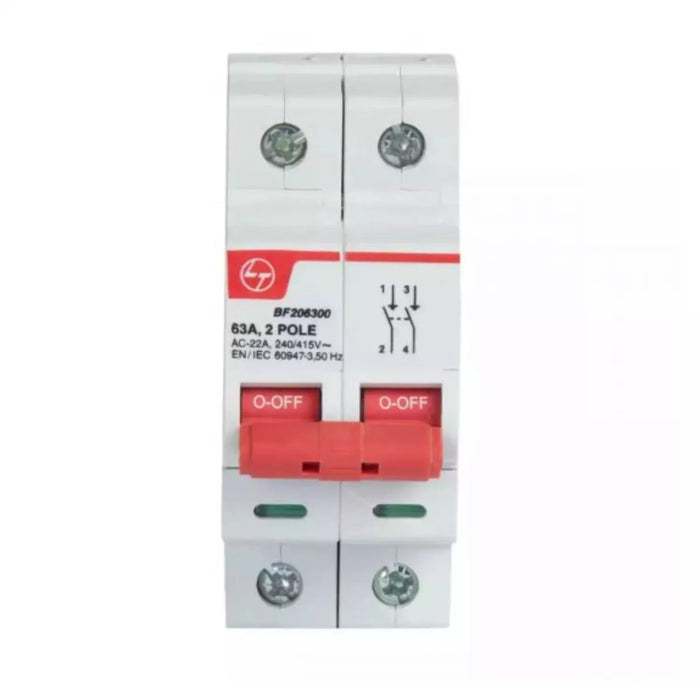 L&T BF210000 : 100A 2Pole MCB Isolator