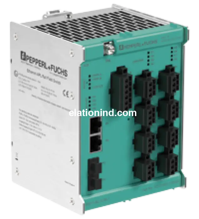 ARS12-B2-IC08-1 Ethernet-APL Rail Field Switch by Pepperl-Fuchs Image