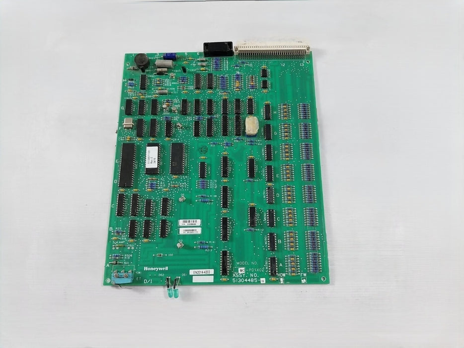 Front view of Honeywell MC-PDIX02 Digital Input Module