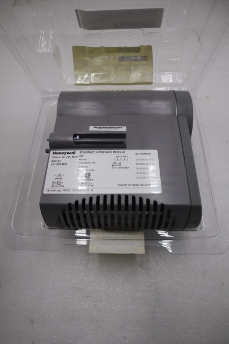Honeywell CC‑PEIM01 Ethernet Interface IOTA module front view