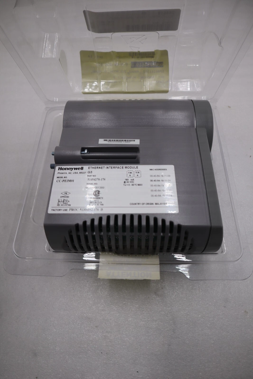 Honeywell CC‑PEIM01 Ethernet Interface IOTA module front view