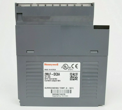 Main view of 2MLF‑DC8A mounted in a MasterLogic‑200 rack