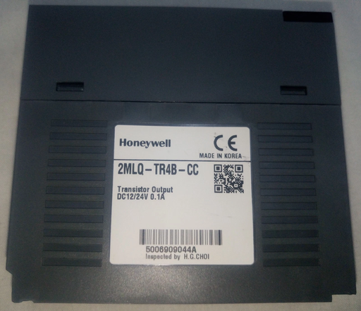 Side view of 2MLQ‑TR4B‑CC showing conformal coating and connectors