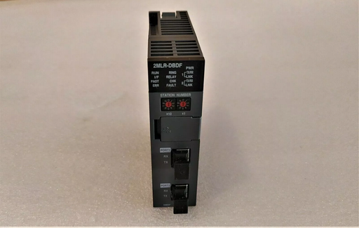 Honeywell 2MLR-DBDF front view with LC fiber connectors