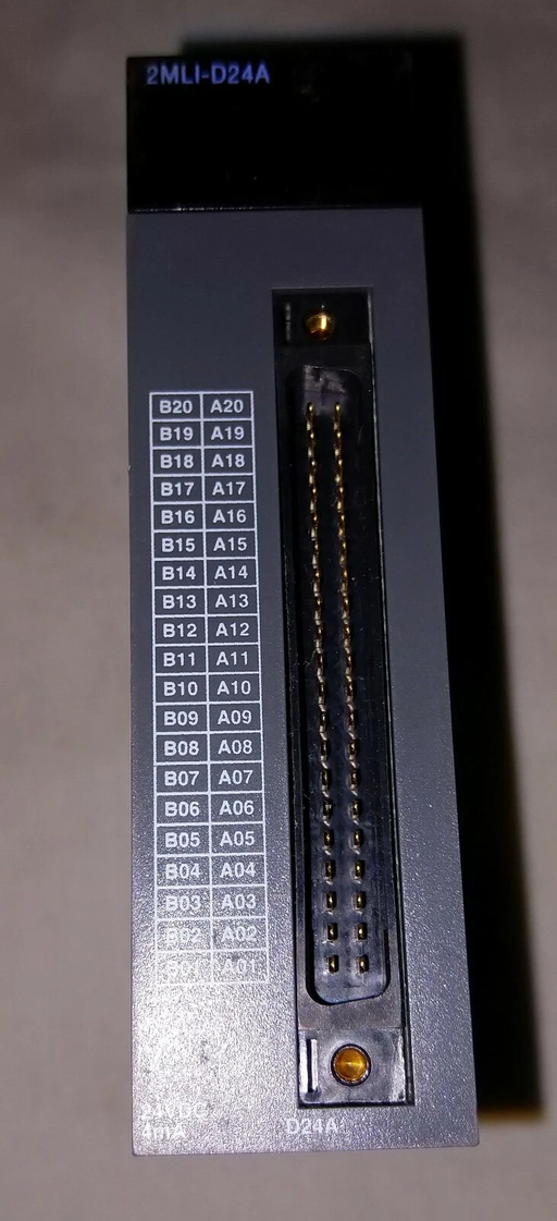 Honeywell 2MLI‑D24A‑CC terminal close-up showing 24 input channels