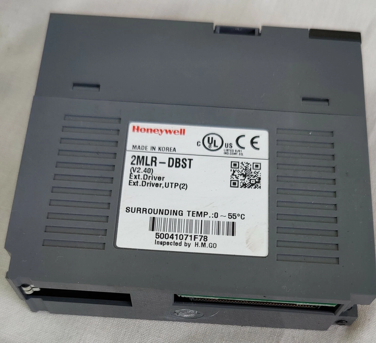 Side view of 2MLR‑DBST showing Ethernet port and compact design