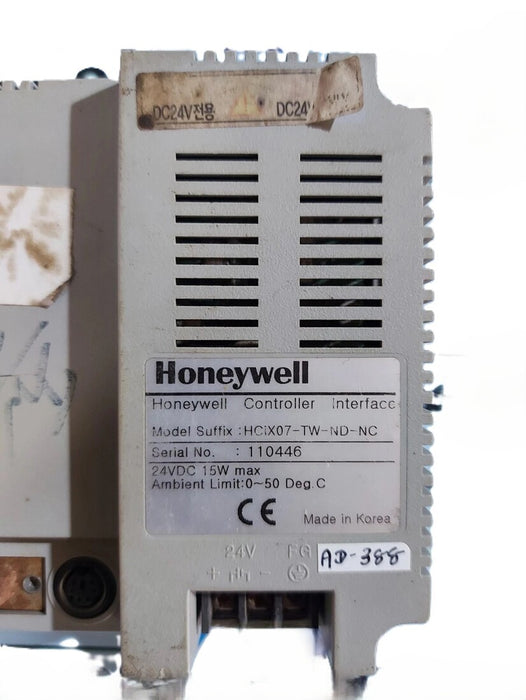 Honeywell HCIX07-TW-ND-NC – 7″ Wide Color TFT Touch Panel HMI, IP65 Front, Multi-Protocol