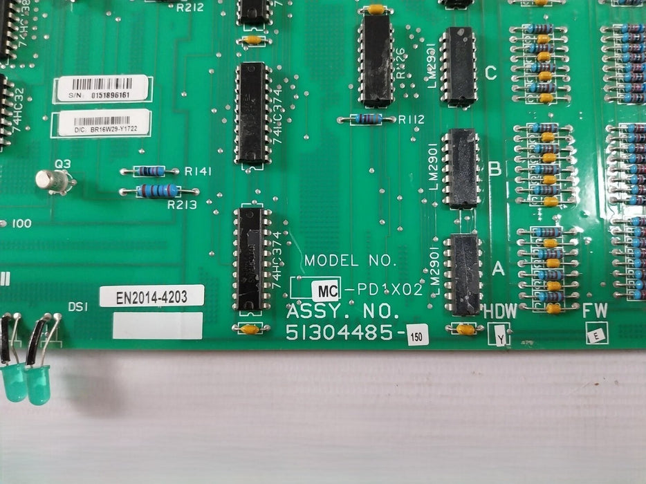 Closeup view of Honeywell MC-PDIX02 Digital Input Module