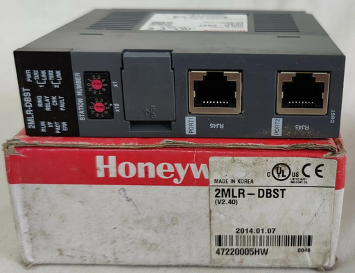 Honeywell 2MLR‑DBST copper expansion driver module (front view)