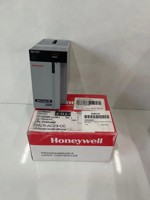 Front view of Honeywell 2MLP‑AC23‑CC redundant power supply module