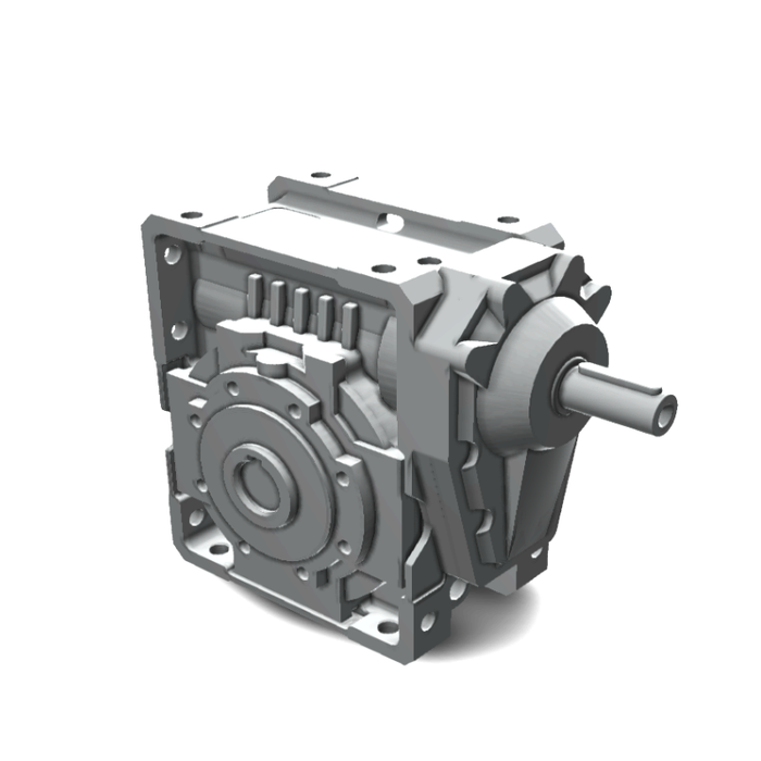 Bonfiglioli W110U30HSB3 : 3.7KW U : Universal Worm Reduction Gearbox With Solid Input Shaft - W110U30HSB3