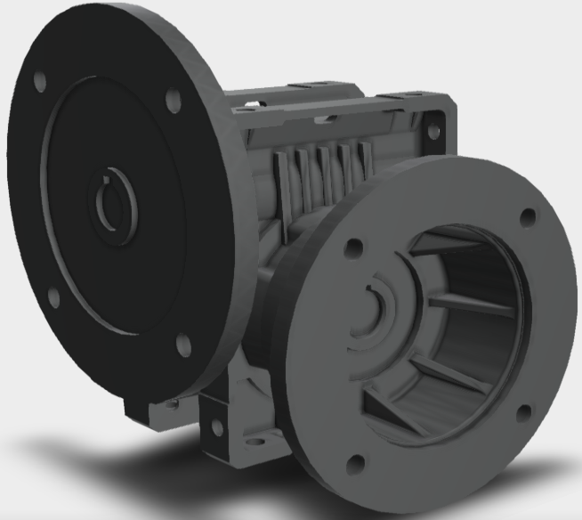 Bonfiglioli W86UFC7P100B5B3 : 2.2KW UFC: Short flange mount Worm Reduction Gearbox - W86UFC7P100B5B3